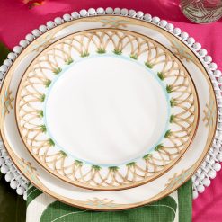 Alternative view of Lenox Westmore British Colonial Bamboo Accent Plate