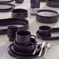 Alternative view of Lenox Westmore Modulus Nightshade 12-Piece Dinnerware Set