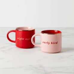 Alternative view of Lenox Westmore Two of a Kind Early Bird & Night Owl Mugs, Set of 2
