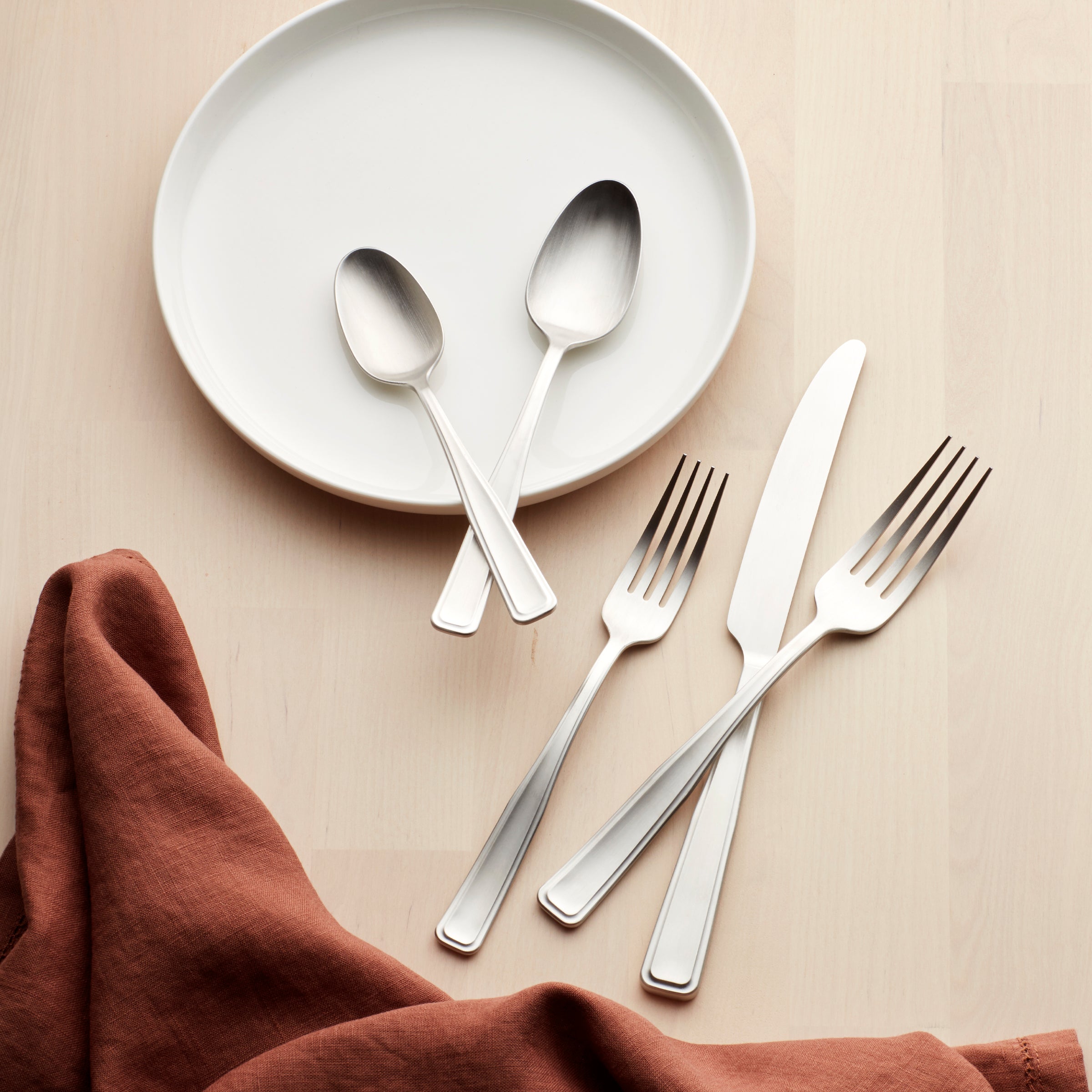 Lenox Westmore Reid Satin 20-Piece Flatware Set - Image 3