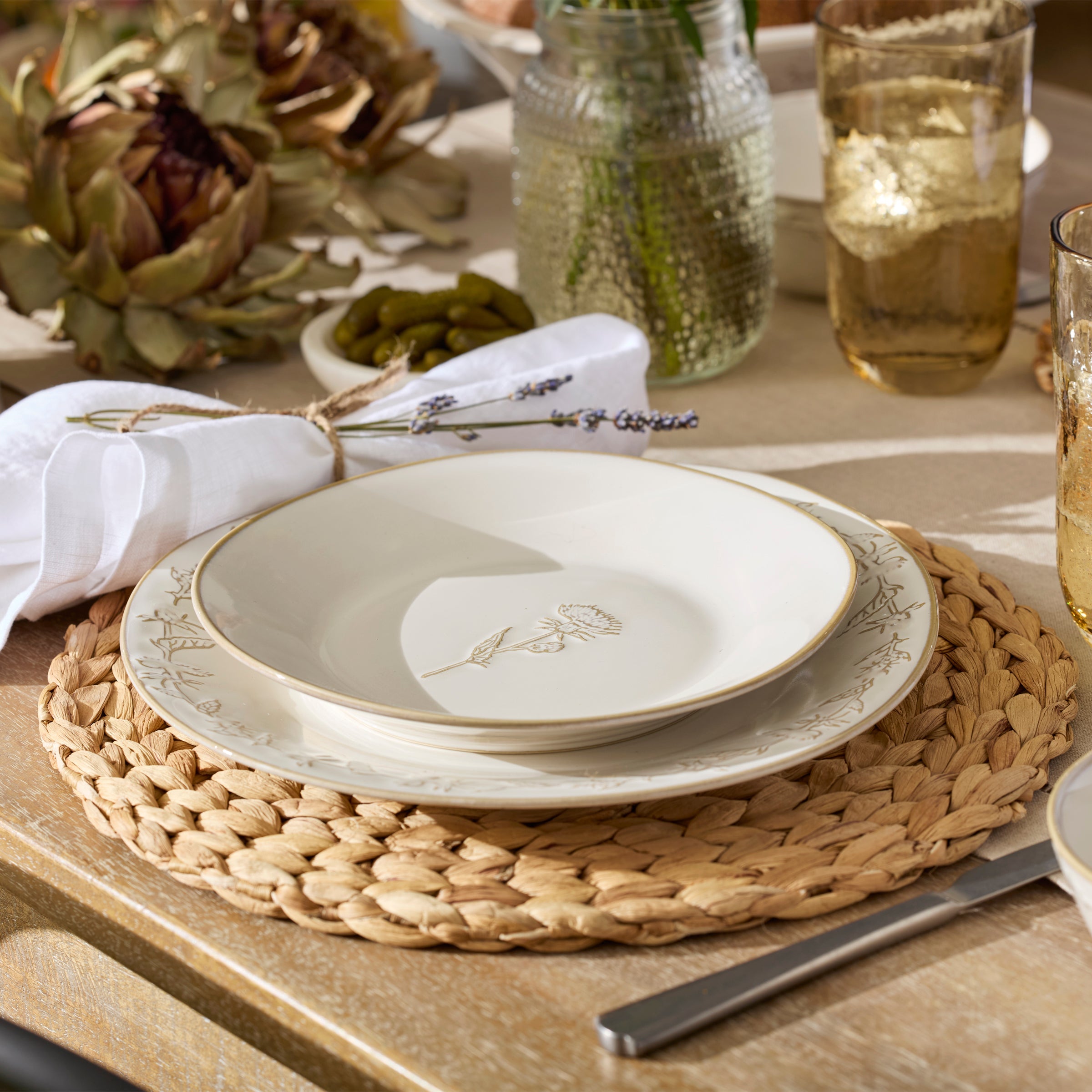 Lenox Westmore Homespun 16-Piece Dinnerware Set - Image 7