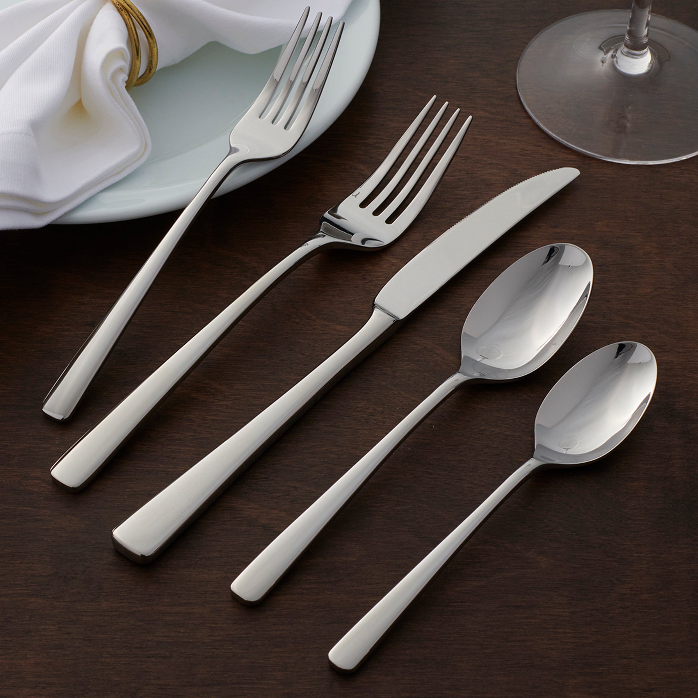 Lenox Westmore Doublet 20-Piece Flatware Set - Image 4