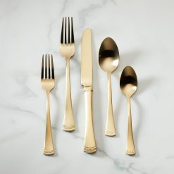 Lenox Westmore Portola Gold Satin 20-Piece Flatware Set