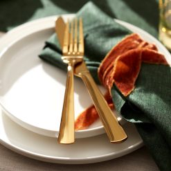 Alternative view of Lenox Westmore Aptitude Gold 20-Piece Flatware Set