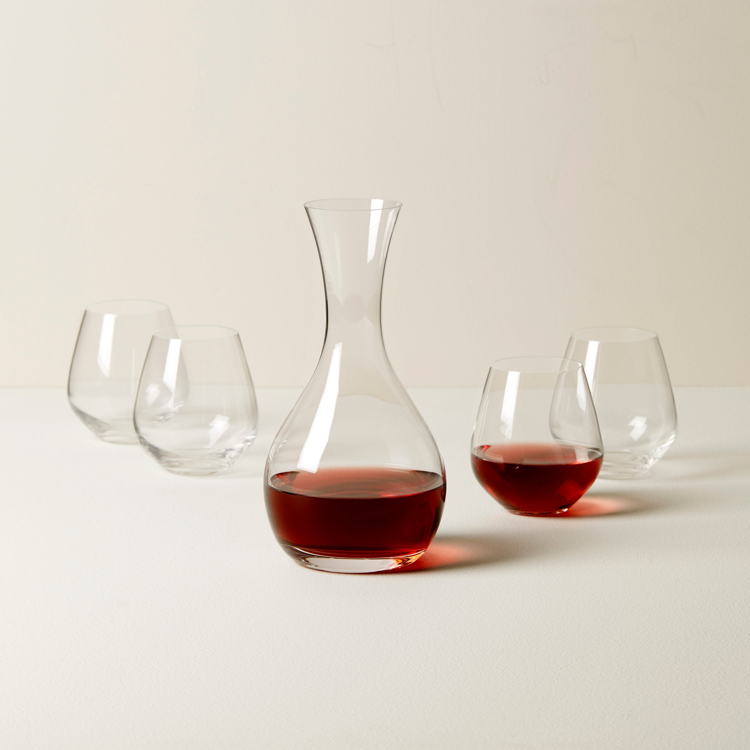 Lenox Westmore Tuscany Classics Decanter & Stemless Wine Glass Set - Image 2