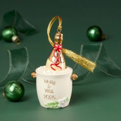 Alternative view of Lenox Westmore Personalized Champagne Bucket Ornament