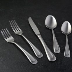 Alternative view of Lenox Westmore Satin Sand Dune Salad Forks, Set of 4