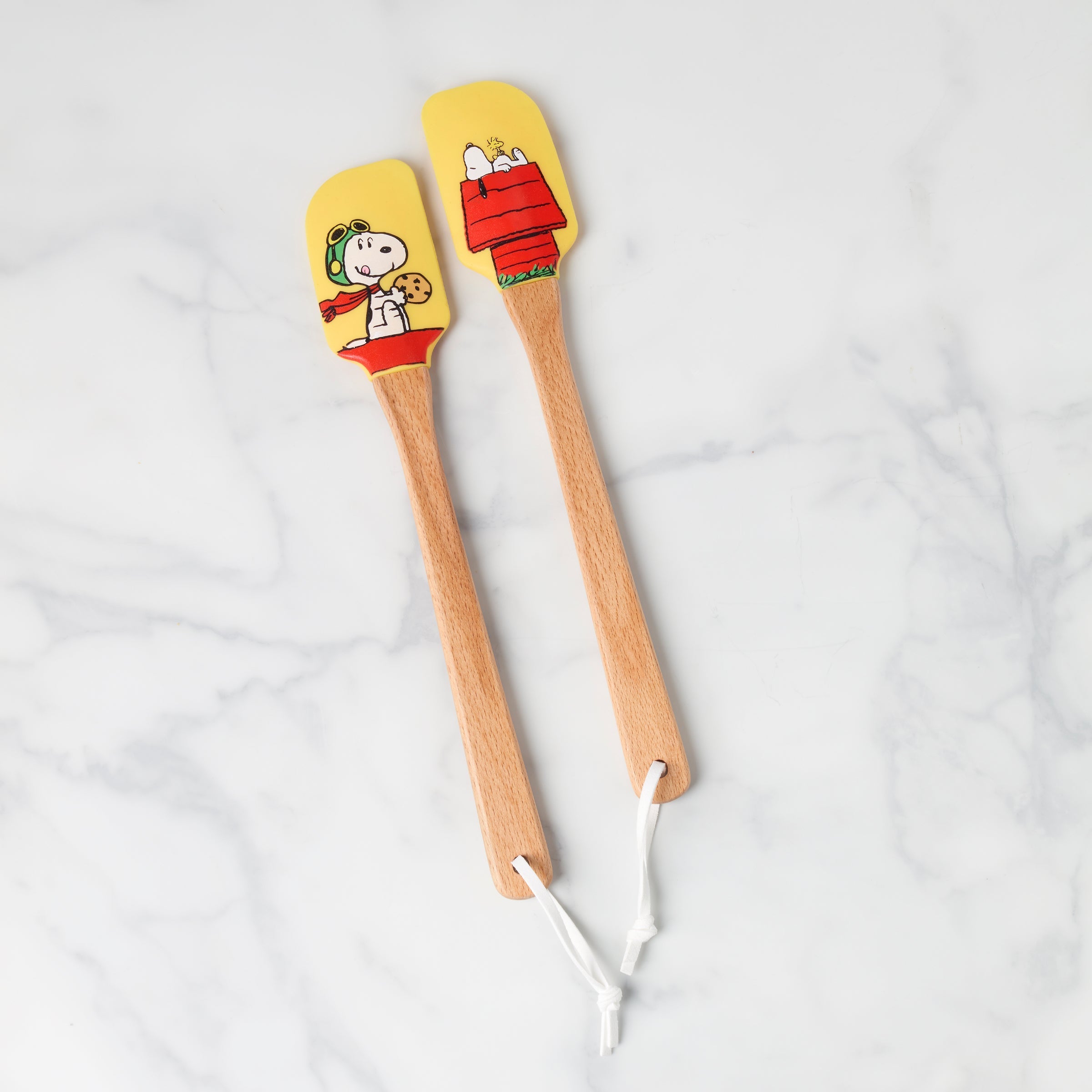 Lenox Westmore Chef Snoopy Yellow Spatulas, Set of 2