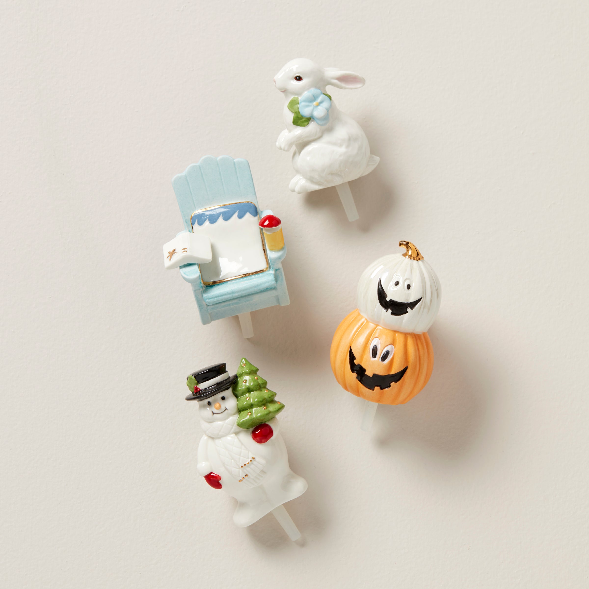 Lenox Westmore Profile Poppers 4-Piece All Seasons Poppers