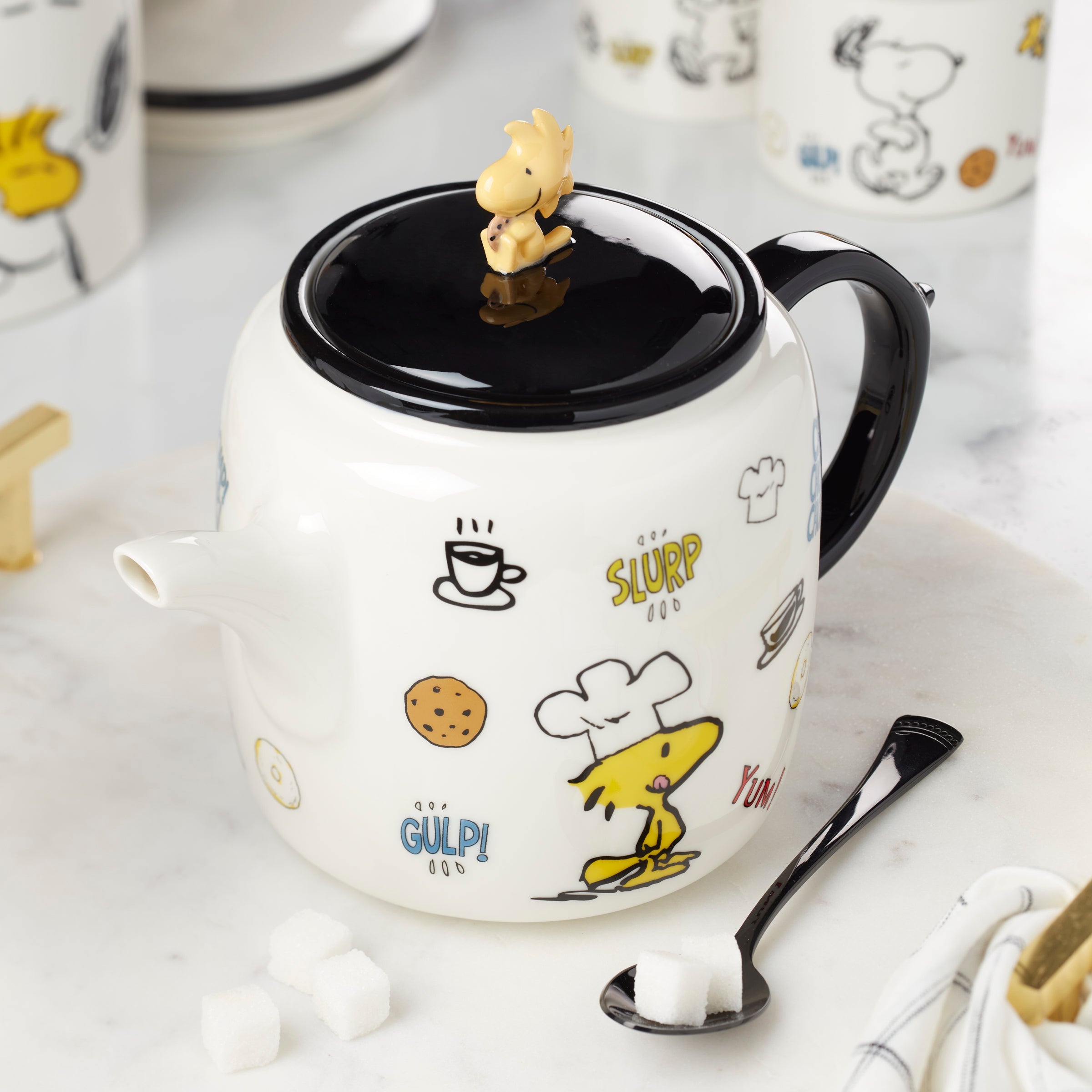 Lenox Westmore Chef Snoopy Teapot - Image 4