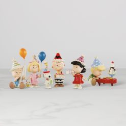 Lenox Westmore Peanuts 6-Piece Birthday Party Figurine Set