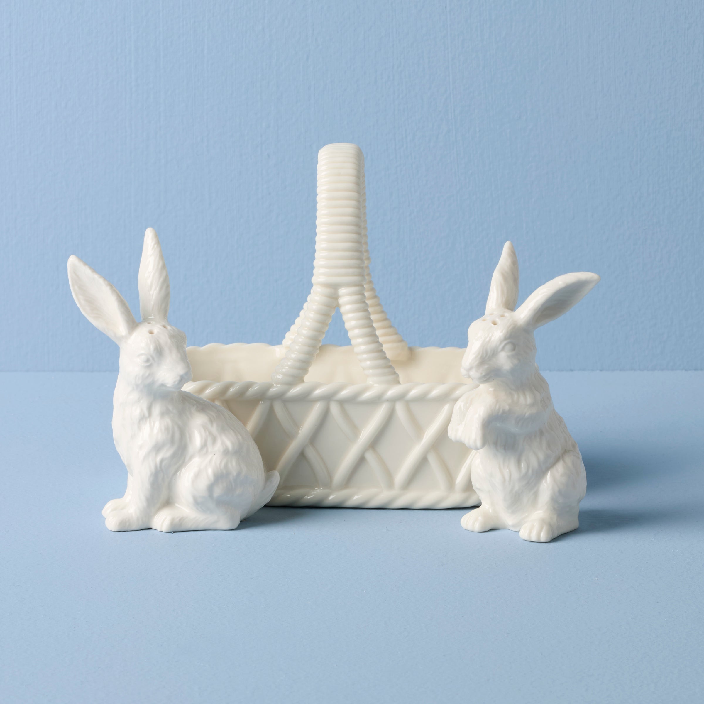 Lenox Westmore Wicker Creek Bunny Salt & Pepper Set - Image 4