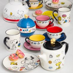 Alternative view of Lenox Westmore Chef Snoopy Tea Cup & Saucers, Set of 4