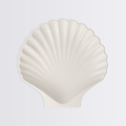 Lenox Westmore Bamboo Natural Shell Plates, Set of 6