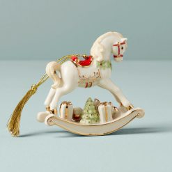 Alternative view of Lenox Westmore Personalized Rocking Horse Ornament