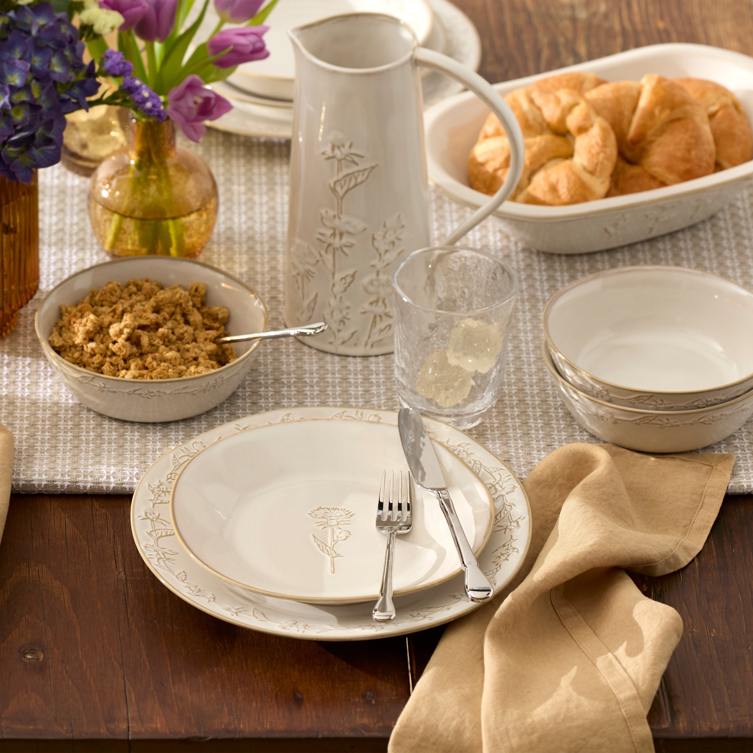 Lenox Westmore Homespun 16-Piece Dinnerware Set - Image 10