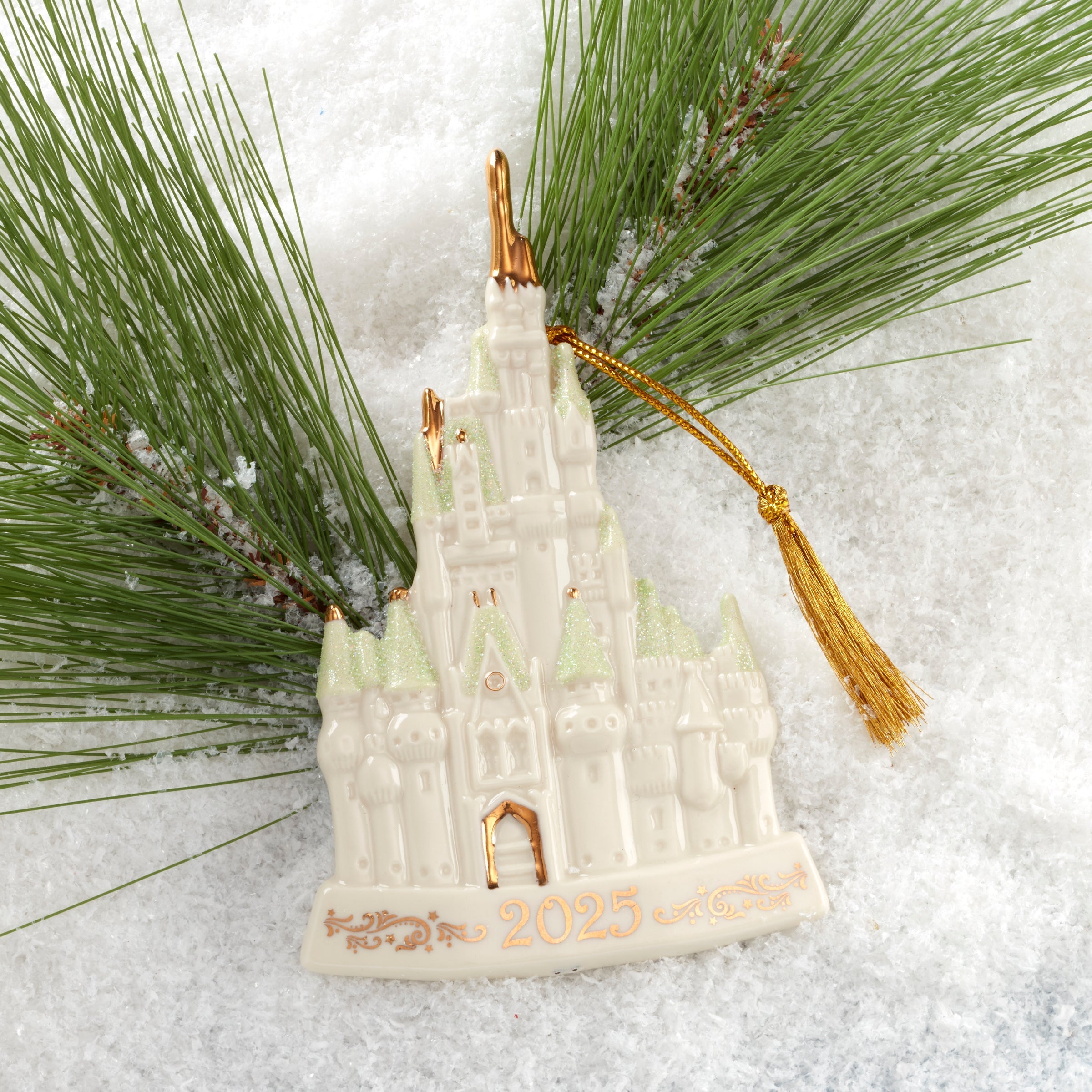 Lenox Westmore 2025 Cinderella Castle Ornament - Image 2