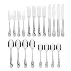 Alternative view of Lenox Westmore Felicity Sand 20-Piece Flatware Set