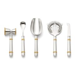 Lenox Westmore Roseland 5-Piece Bar Tool Set
