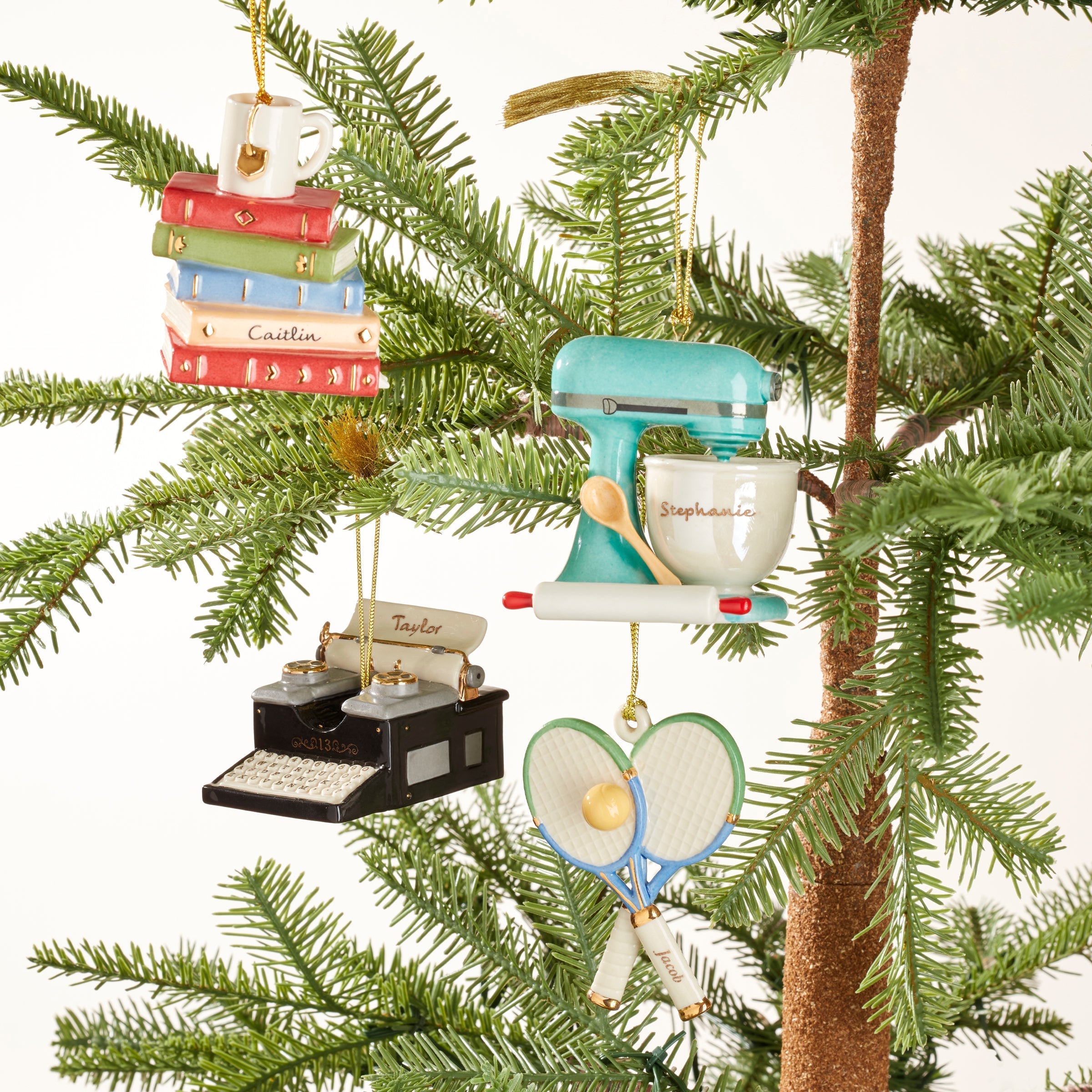 Lenox Westmore Personalized Tennis Ornament - Image 7