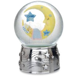 Lenox Westmore Sweet Dream Silverplate Musical Water Globe