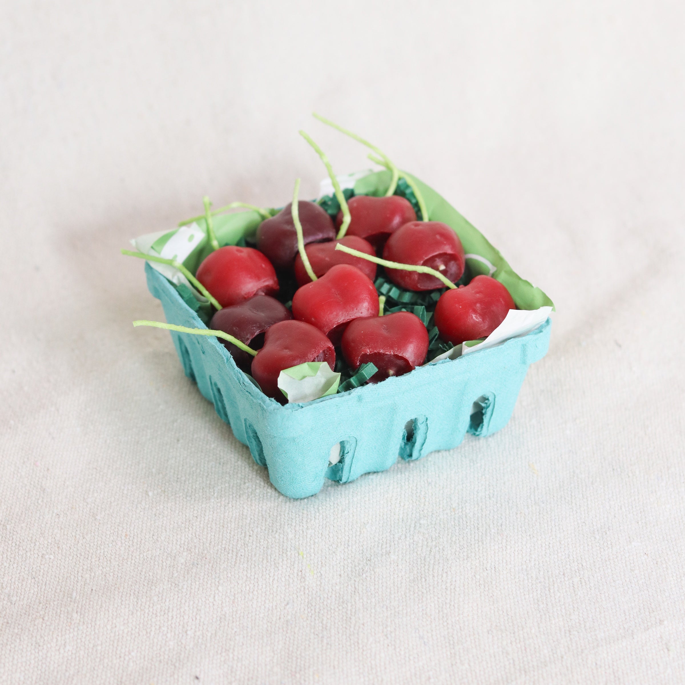 Lenox Westmore Dark Red Cherry Beeswax Birthday Candles