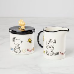 Lenox Westmore Chef Snoopy Sugar & Creamer 2-Piece Set