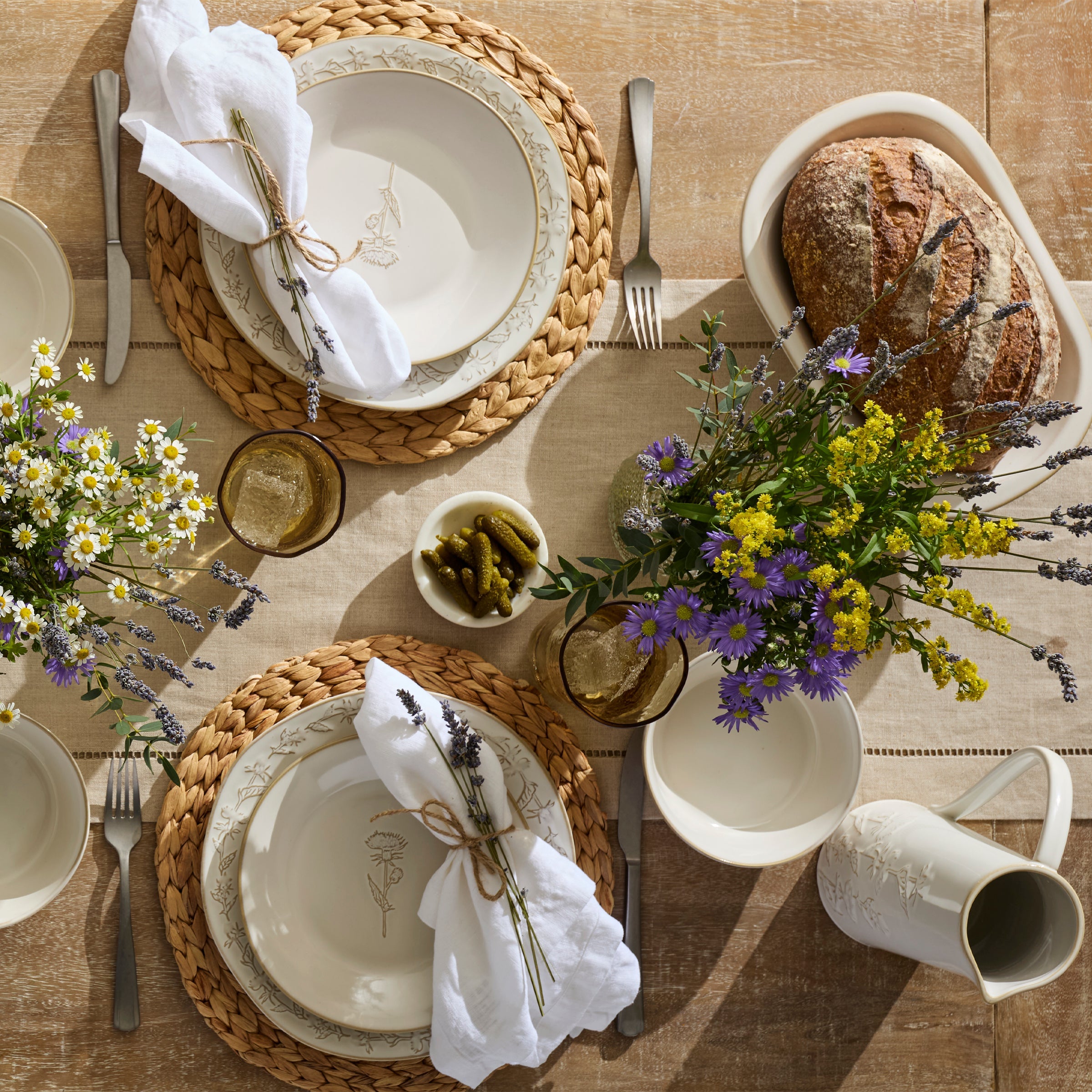 Lenox Westmore Homespun 16-Piece Dinnerware Set - Image 3