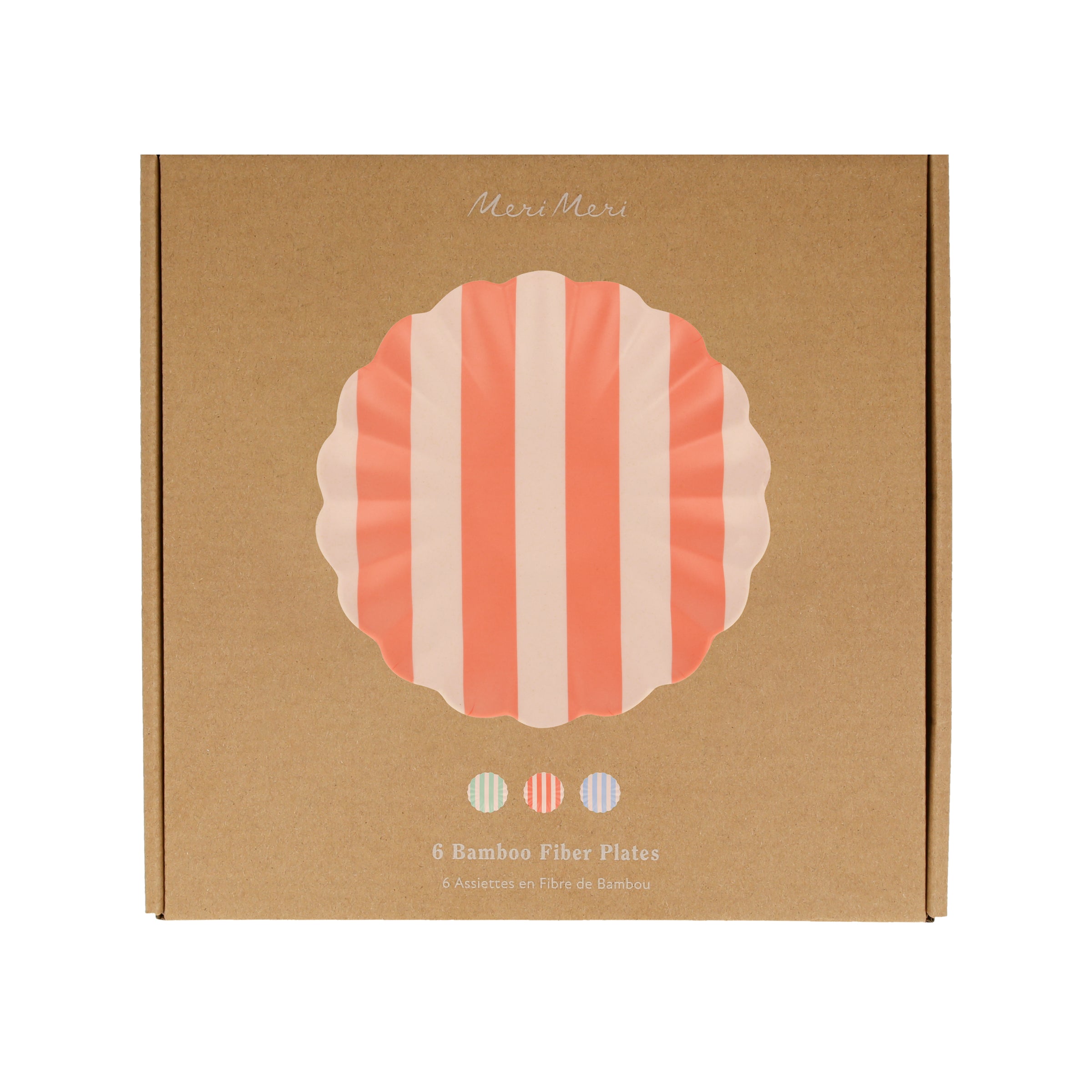 Lenox Westmore Stripey Assorted Bamboo Small Plates, Set of 6 - Image 8