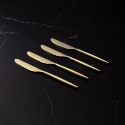 Alternative view of Lenox Westmore Gaze Champagne Satin Spreaders, Set of 4