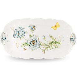 Alternative view of Lenox Westmore Butterfly Meadow Oblong Sandwich Tray
