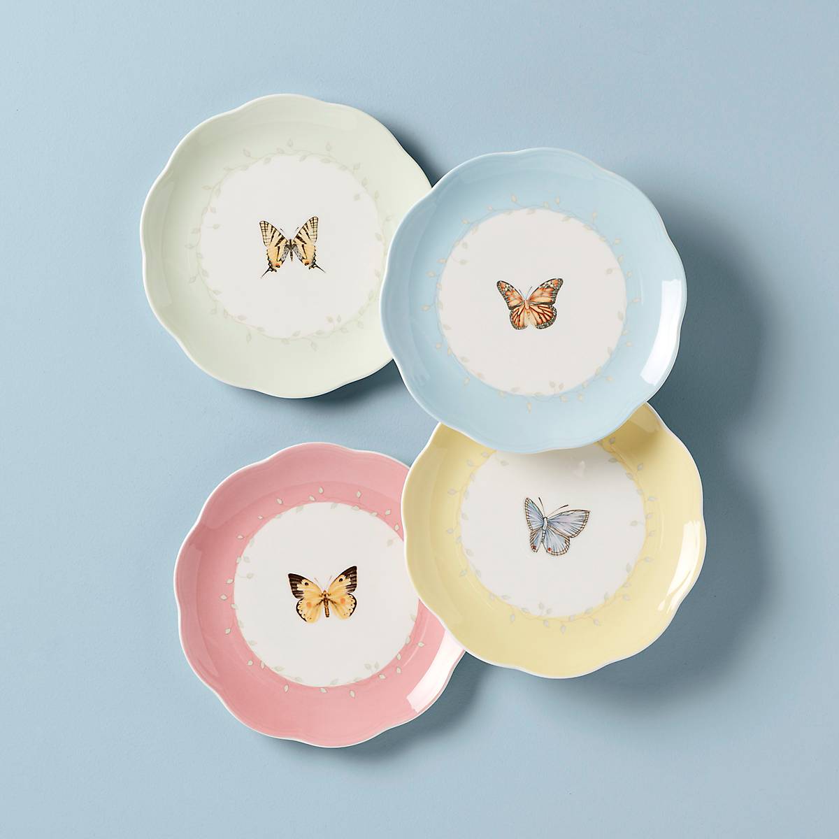 Lenox Westmore Butterfly Meadow 4-Piece Dessert Set