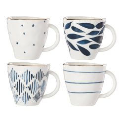Alternative view of Lenox Westmore Blue Bay Dessert Mugs, Set of 4