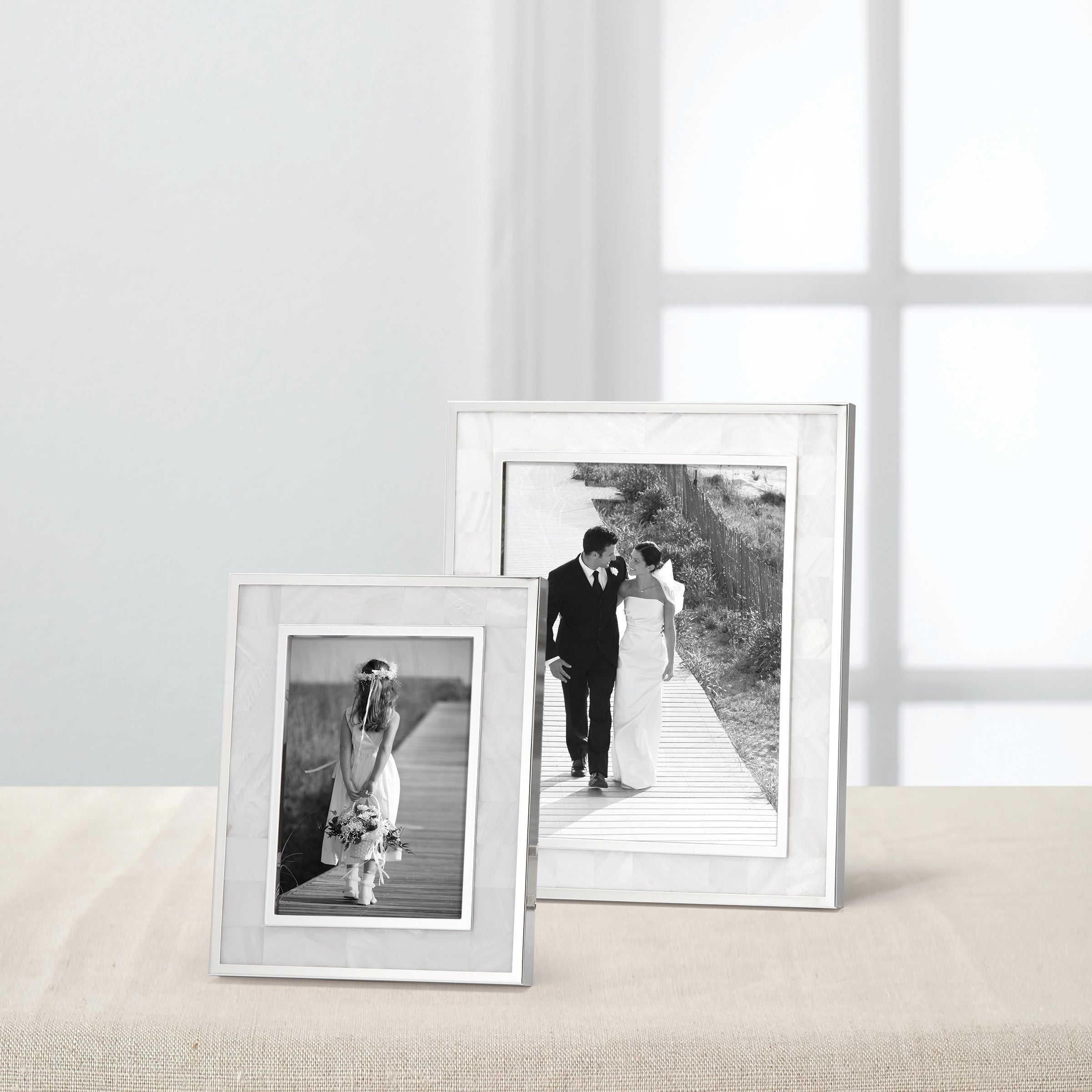Lenox Westmore Mother Of Pearl 8x10 Photo Frame - Image 2