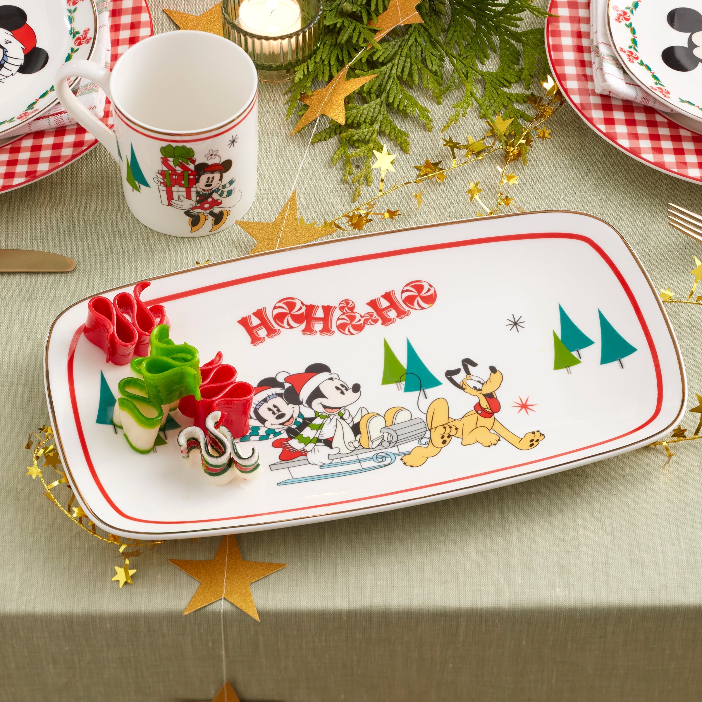 Lenox Westmore Disney Holiday Hors d'Oeuvres Tray - Image 2