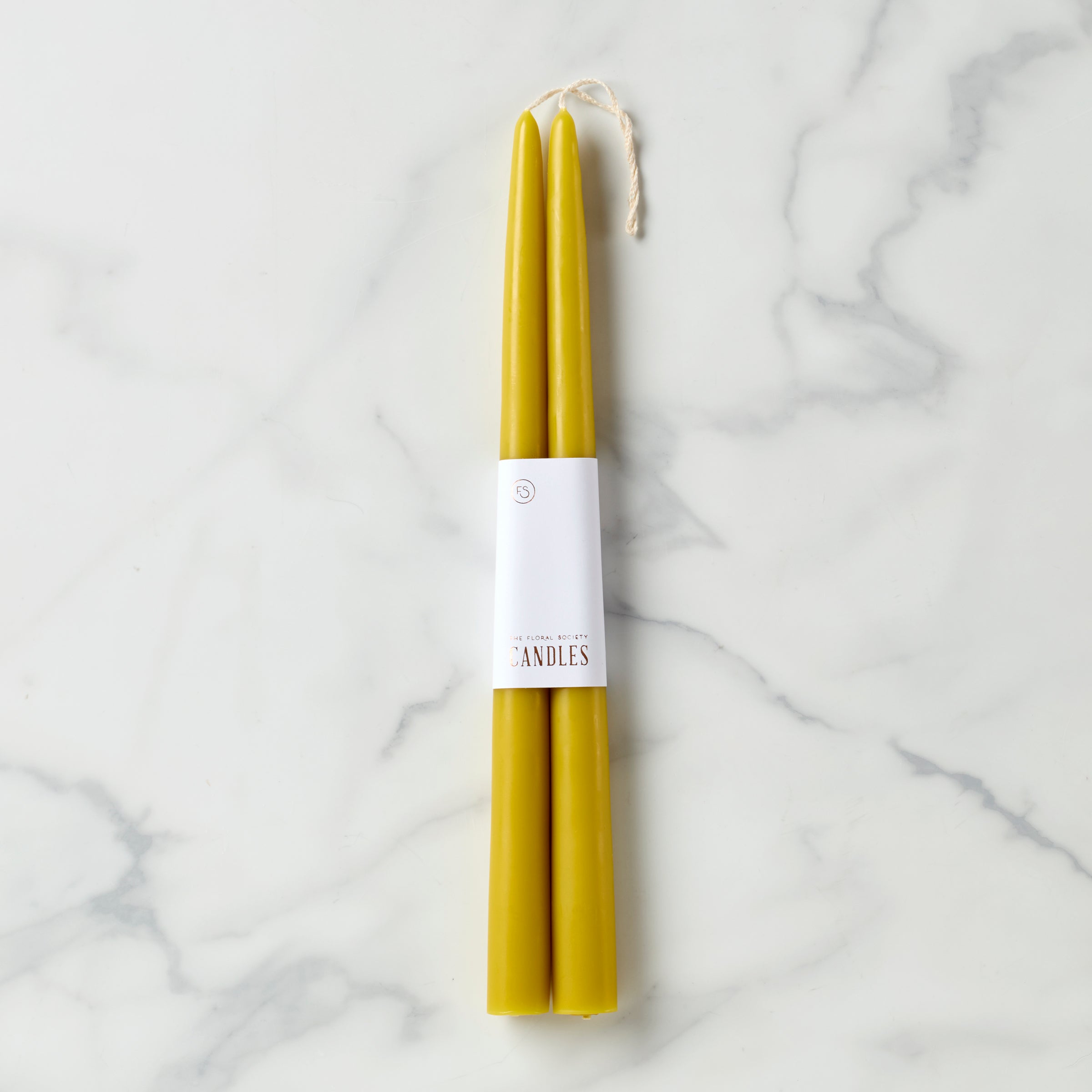 Lenox Westmore Dipped Citrine 12 Taper Candle, Set of 2