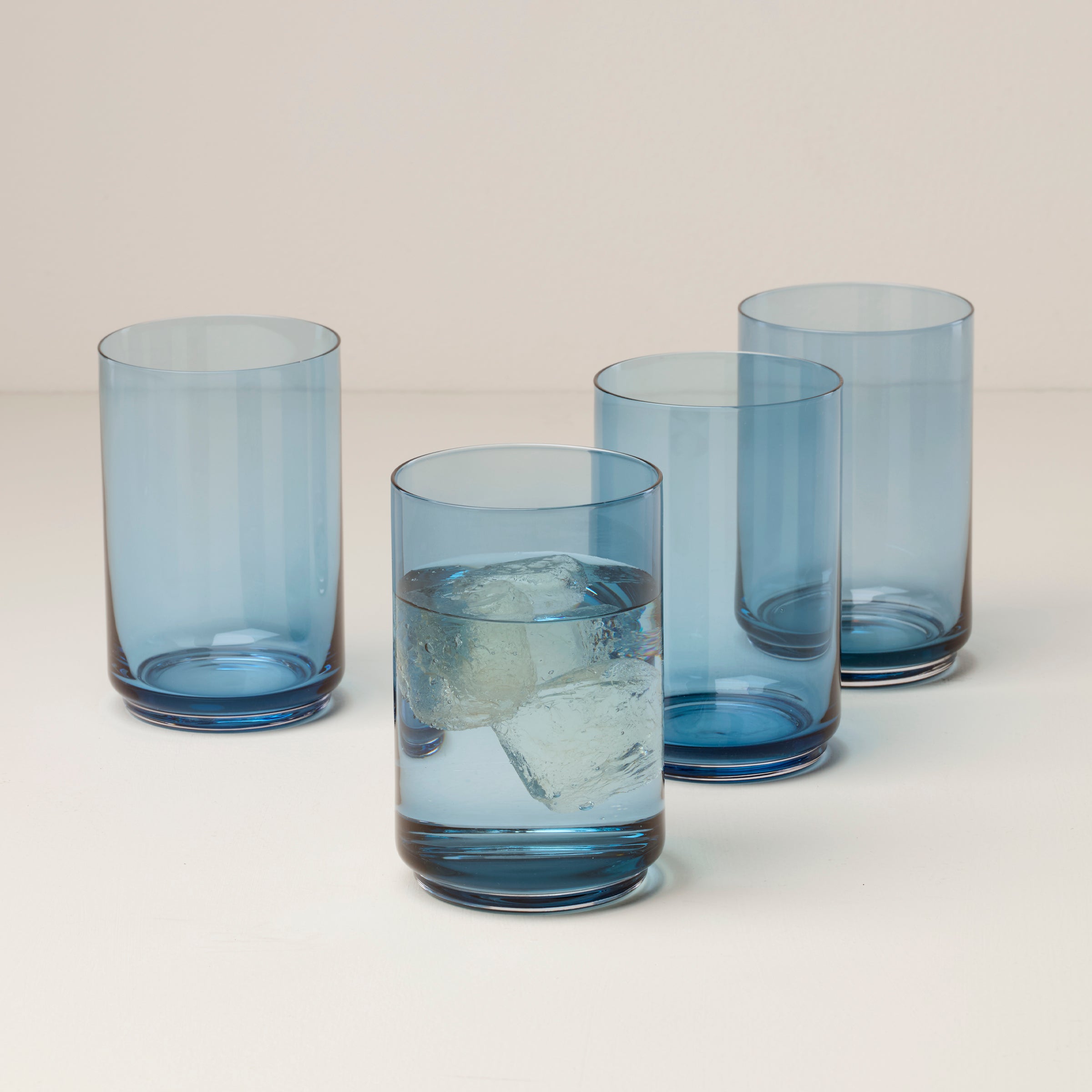 Lenox Westmore Tuscany Classics Stackable Blue Coolers, Set of 4 - Image 2