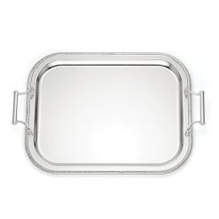 Lenox Westmore Silverplate Rectangular Tray With Handles