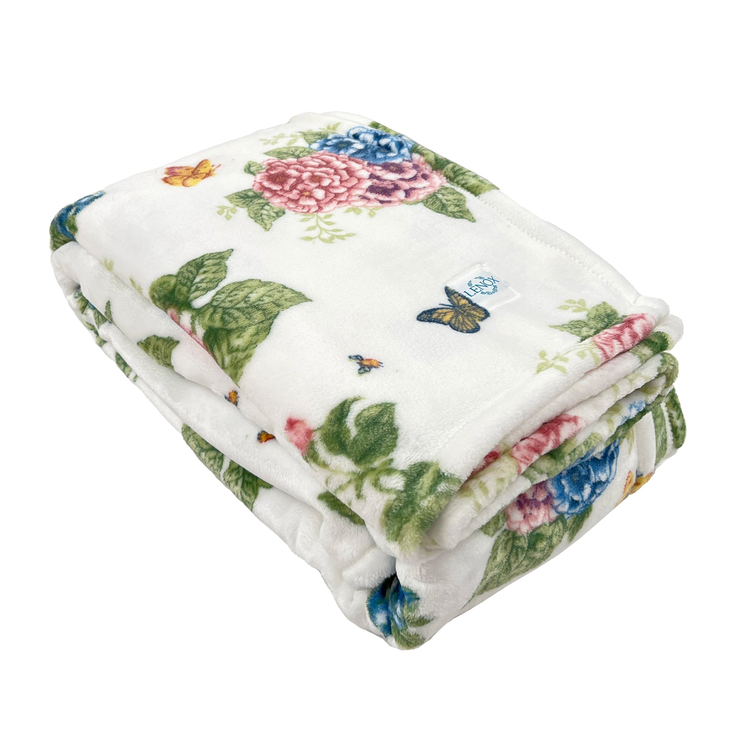Lenox Westmore Butterfly Meadow Hydrangea Throw Blanket - Image 8