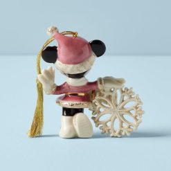 Alternative view of Lenox Westmore Personalized Minnie Mouse Snowflake Ornament