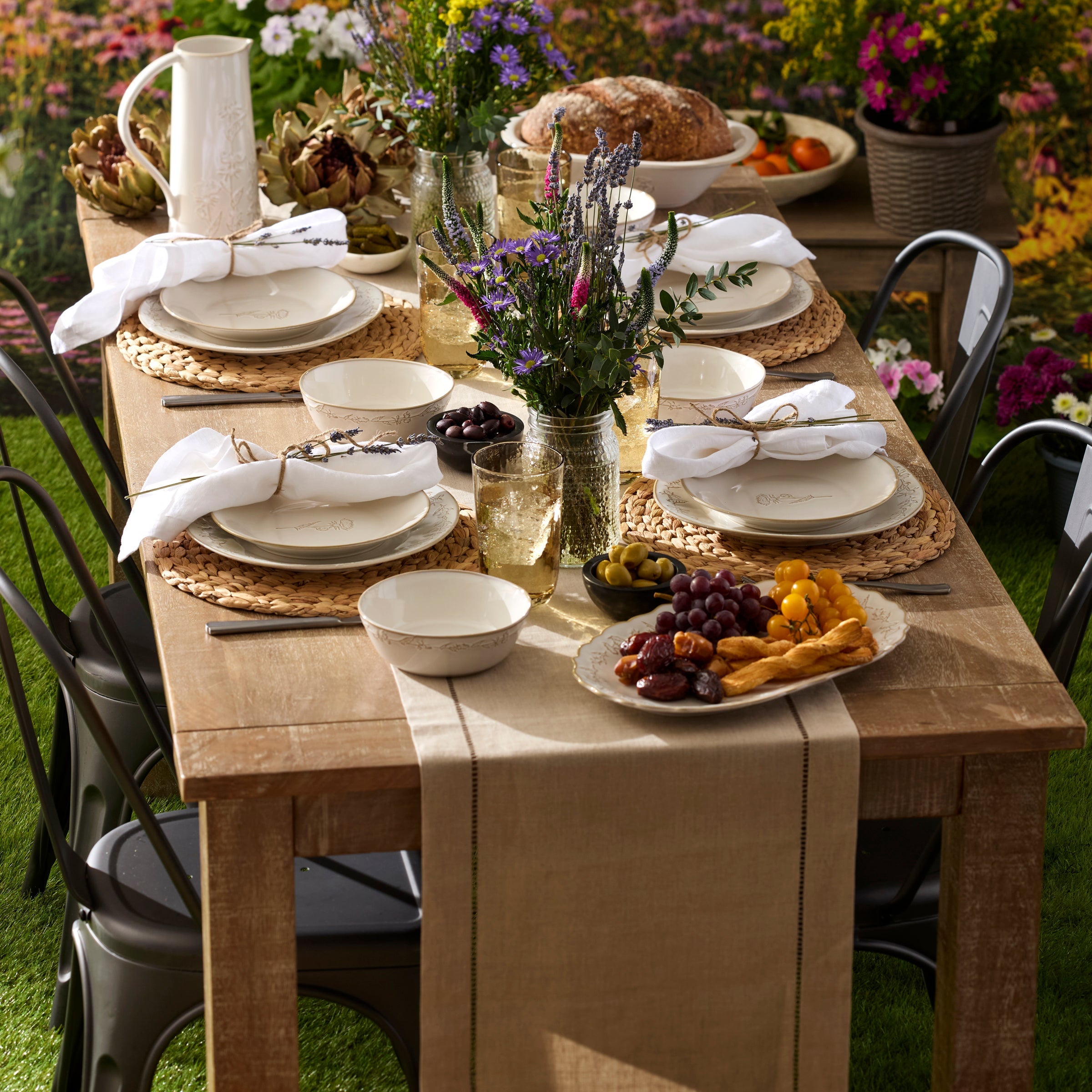 Lenox Westmore Homespun 16-Piece Dinnerware Set - Image 2