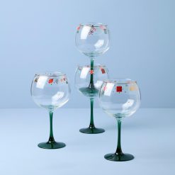 Lenox Westmore Nutcracker Ballet Balloon Wine Glasses, Set of 4