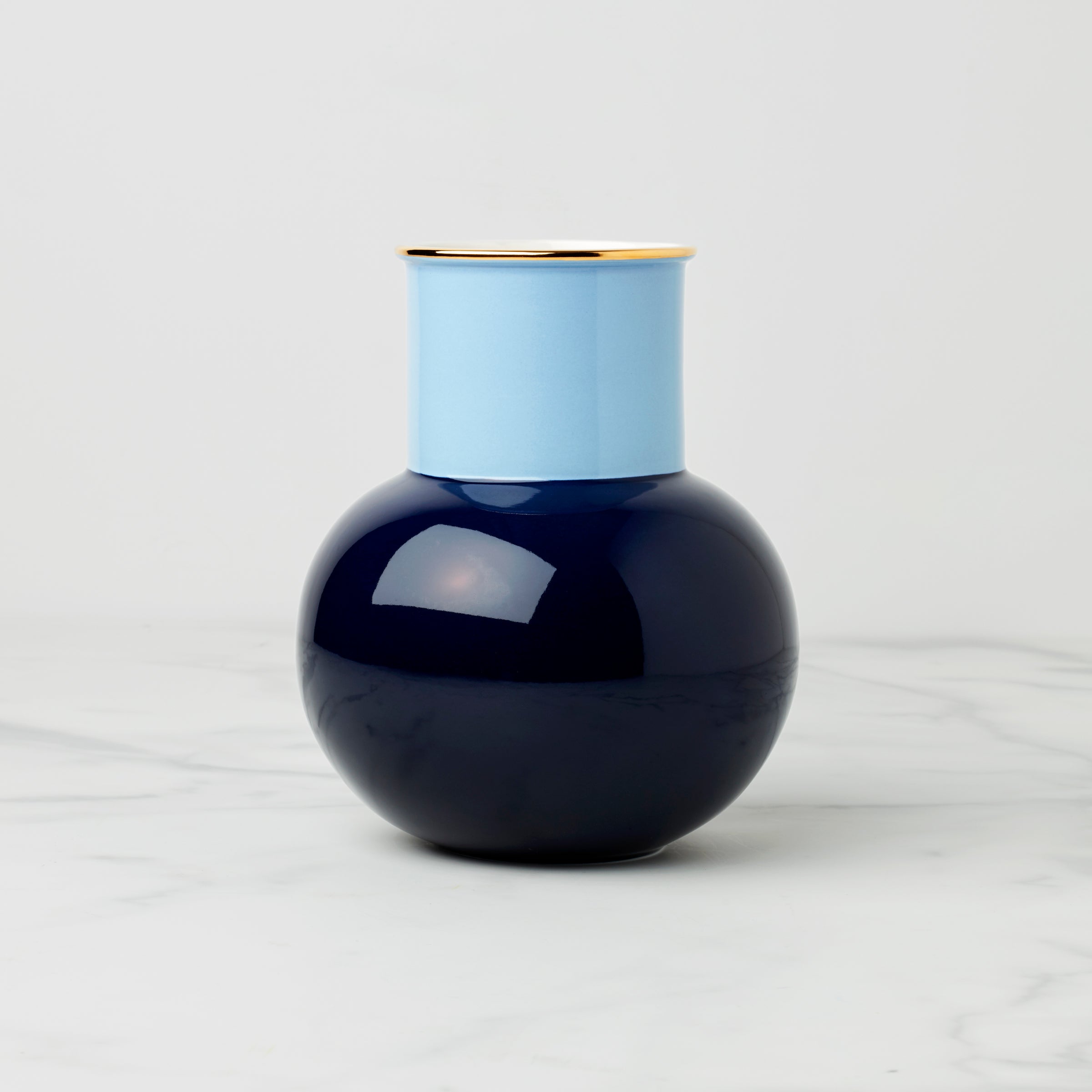 Lenox Westmore Make It Pop Cool Blue Bouquet Vase