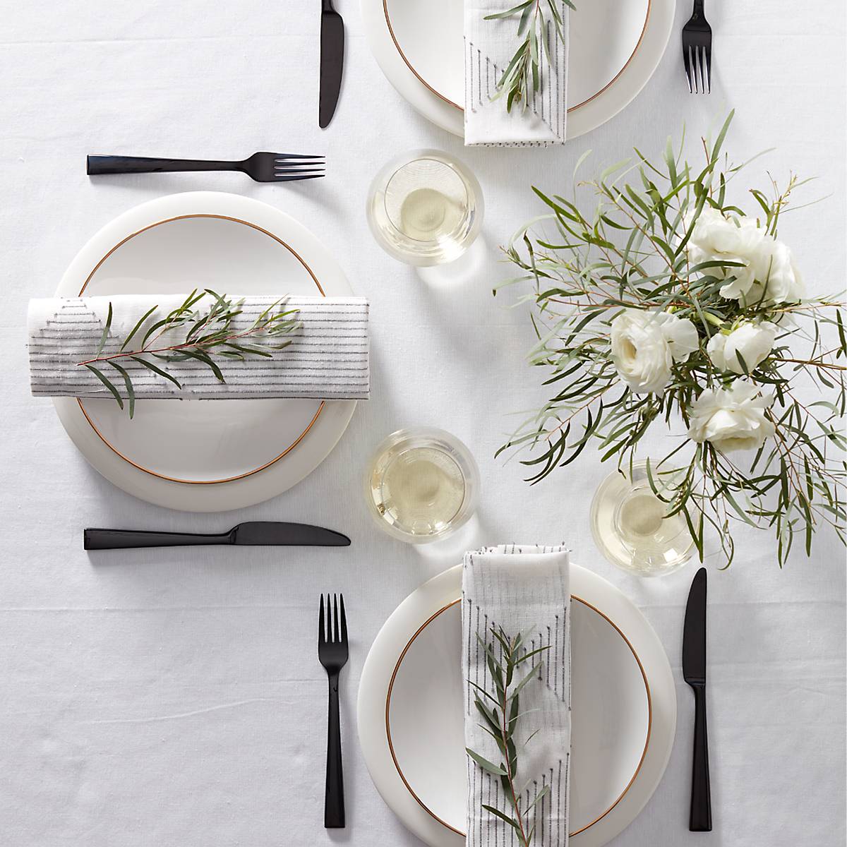 Lenox Westmore Colebrook Onyx 5-Piece Place Setting - Image 4