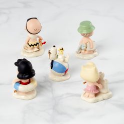 Alternative view of Lenox Westmore Peanuts 5-Piece Beach Party Figurine Set