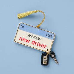 Lenox Westmore Personalized New Driver Ornament