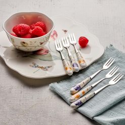 Lenox Westmore Butterfly Meadow Cocktail Forks, Set of 6