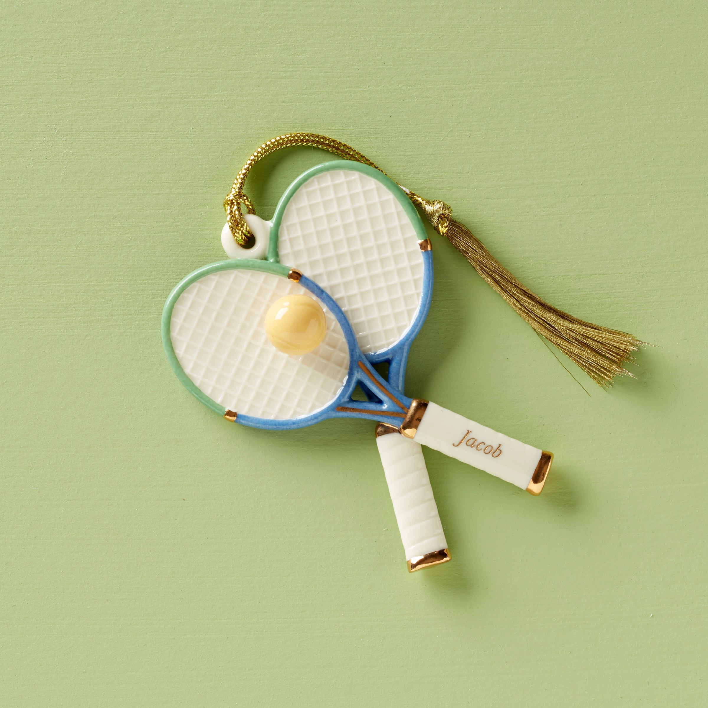 Lenox Westmore Personalized Tennis Ornament