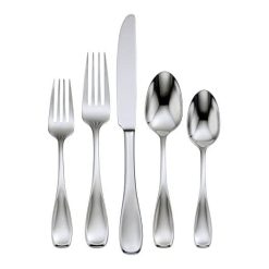 Lenox Westmore Brushed Satin Voss 45 Piece Flatware Set