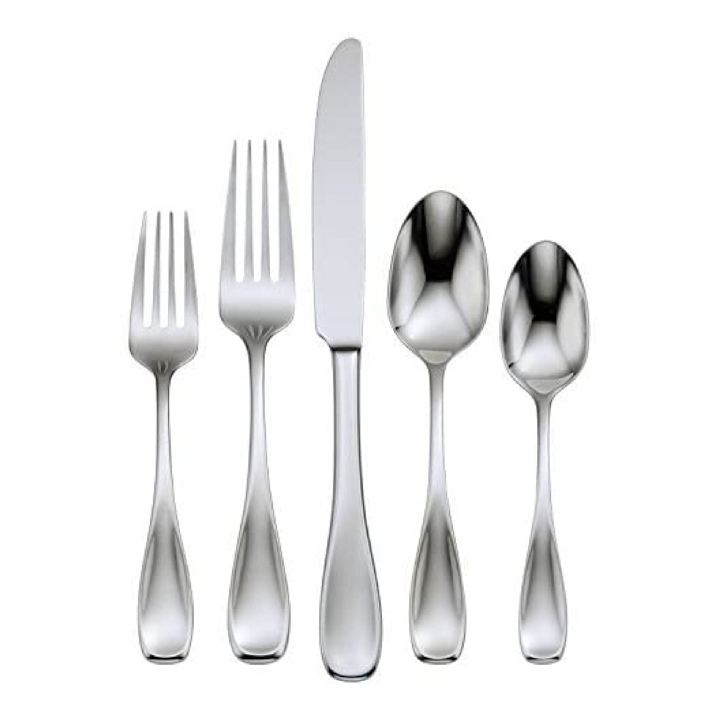 Lenox Westmore Brushed Satin Voss 45 Piece Flatware Set
